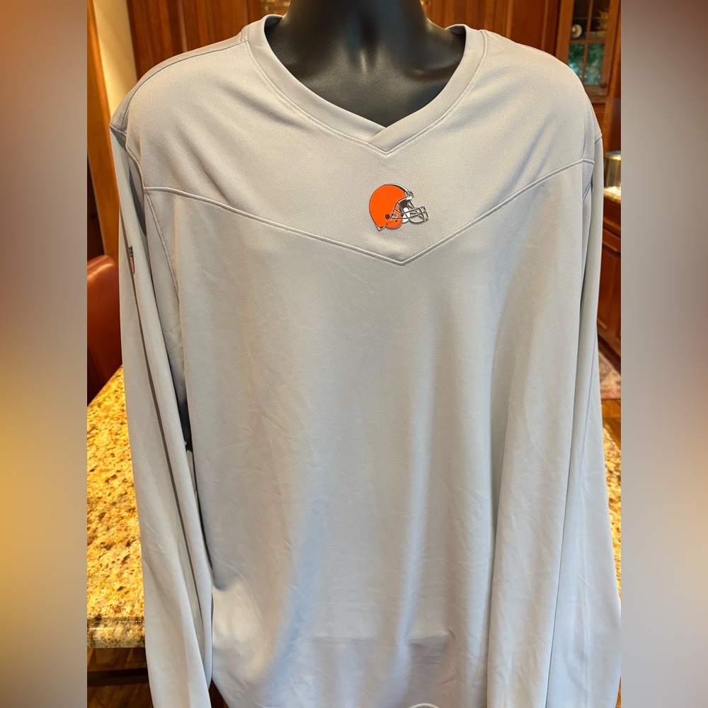 Nike Gray Cleveland Browns Jersey